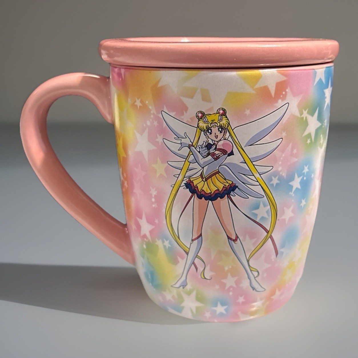 Sailor Moon tea mug with coaster lid